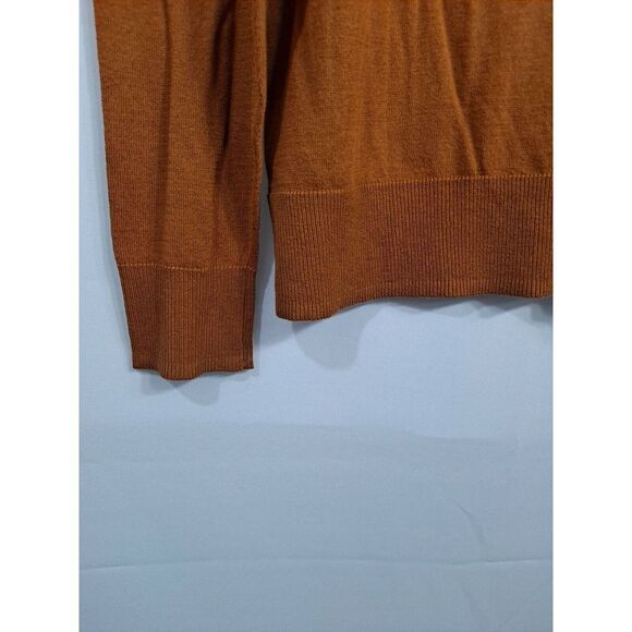 Mens V Neck Pullover Sweater NWT. Size Large, Long Sleeves. - Picture 8 of 8